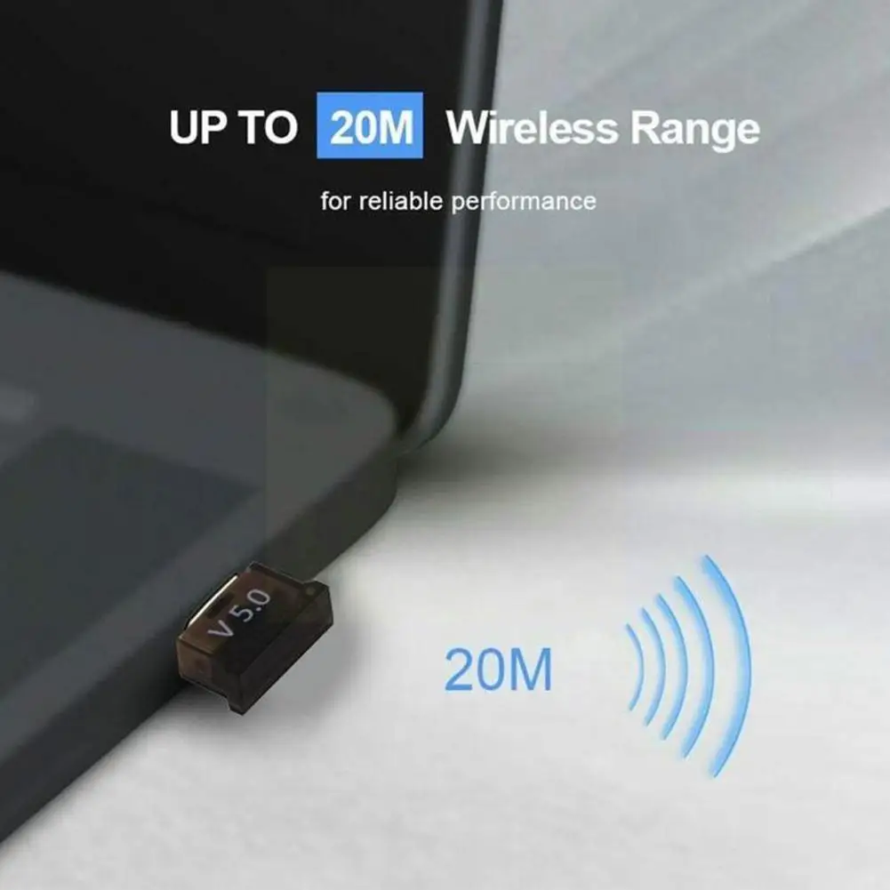 

5.0 Usb Bluetooth Adapter Csr4.0 For Pc Audio File Transfer Mini Computer Laptops Usb Receptor Dongle Bluetooth Transmitter J7m1