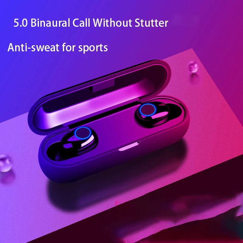 Беспроводная bluetooth гарнитура мини Ультра маленькие спортивные наушники для