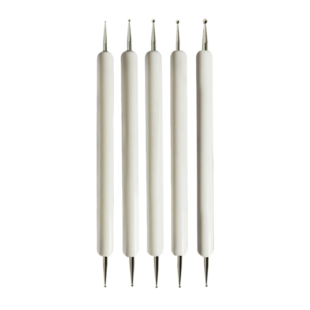 5 шт. Трассировка ногтей переводная бумага мяч тиснение скульптуры из