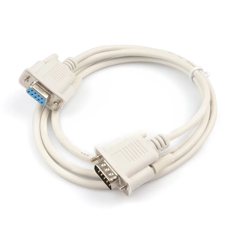 Последовательный кабель DB9 Удлинительный RS232 разъем гнездо-гнездо штырь-штырь