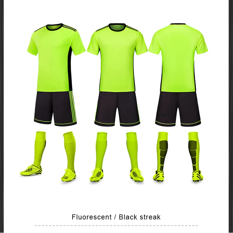 Детский Мужской спортивный комплект из футбольной формы летней с коротким