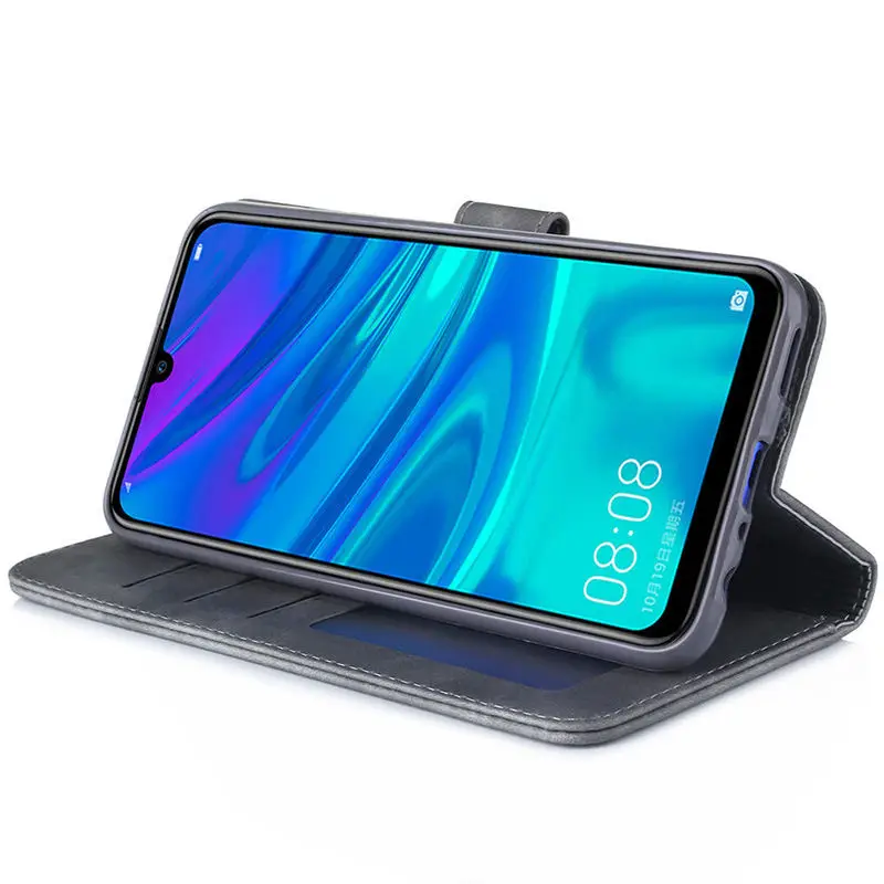 Чехол книжка с откидной крышкой для huawei P smart Plus 2019 роскошный чехол кошелек из