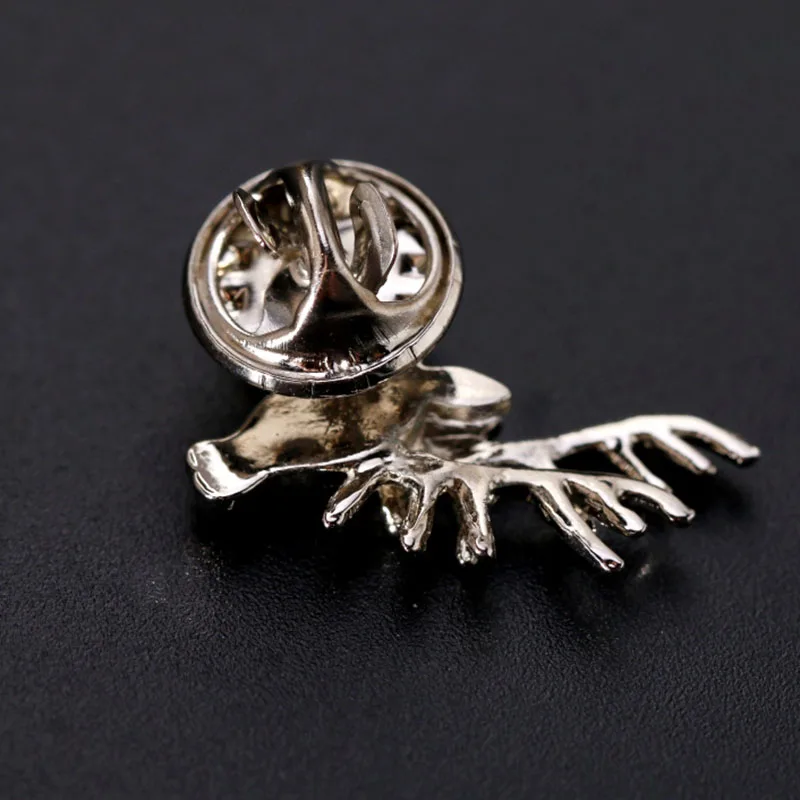 Новинка брошь на лацкан с оленем лося булавка для женщин и мужчин украшение