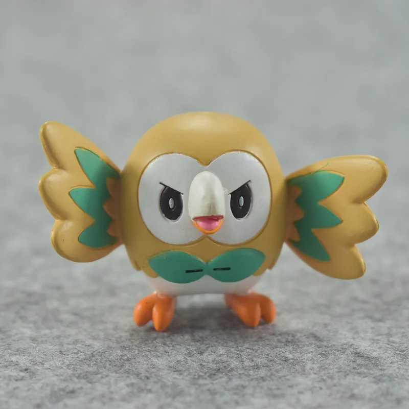 Покемон куклы игрушки коллекционные экшн-фигурки EMC Rowlet Popplio Litten Tapu Koko детские