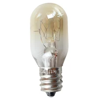 e12 110v 15w salt crystal light temperature resistant bulb for refrigerator oven microwave lighting