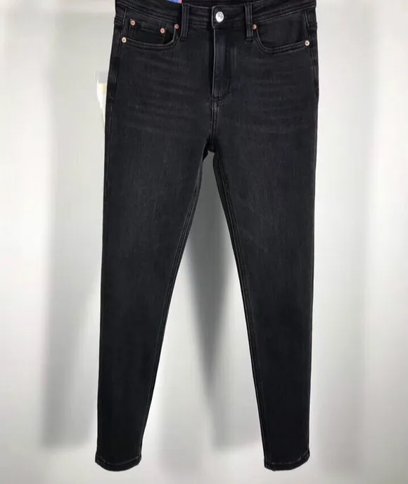 Женские брюки теплые и тонкие осенние зимние новые плюс бархатные джинсы|Прямые