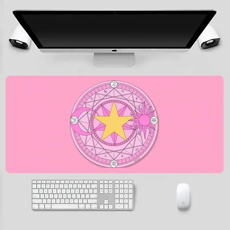 

Variety Sakura anime Laptop Computer Mousepad X XL XXL Non slip Cushion Thickness 2mm LockEdge equal LE