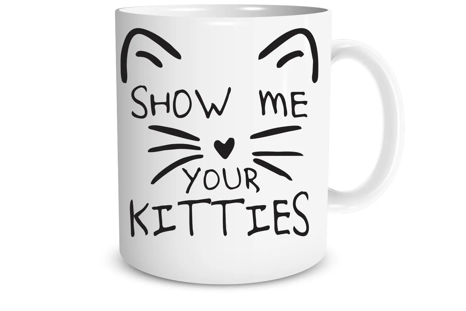 Забавная кошачья кружка с надписью Show Me Your Kitties забавная кофейная кружка|Кружки| |