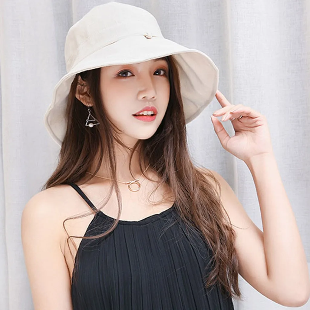 Рыбацкая Кепка Женский умывальник Складная уличная Защита от солнца сладкий