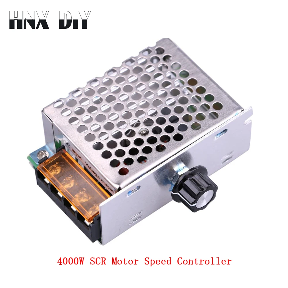 

4000W Voltage Regulators AC 220V High Power SCR Motor Speed Controller Electronic Voltage Regulator Governor Thermostat Dimmer