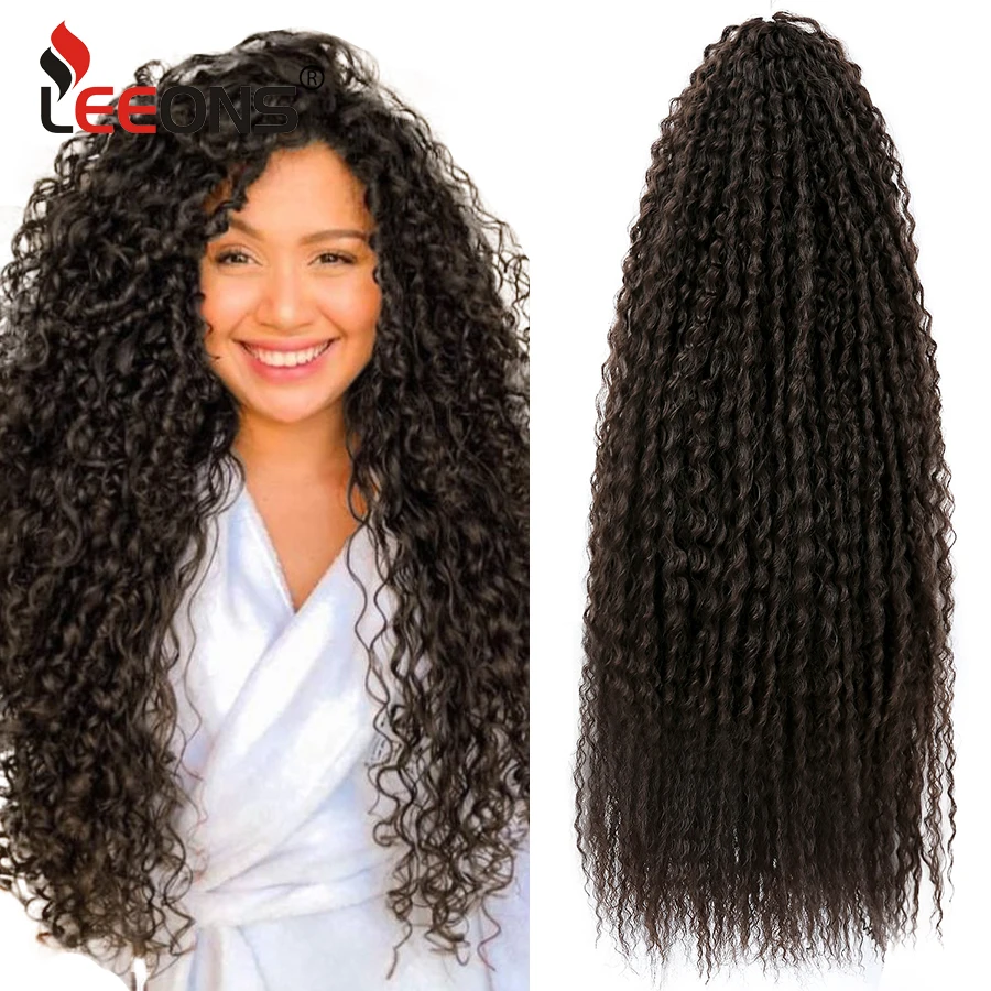 

3 шт., женские волнистые волосы для вязания крючком, 28 дюймов