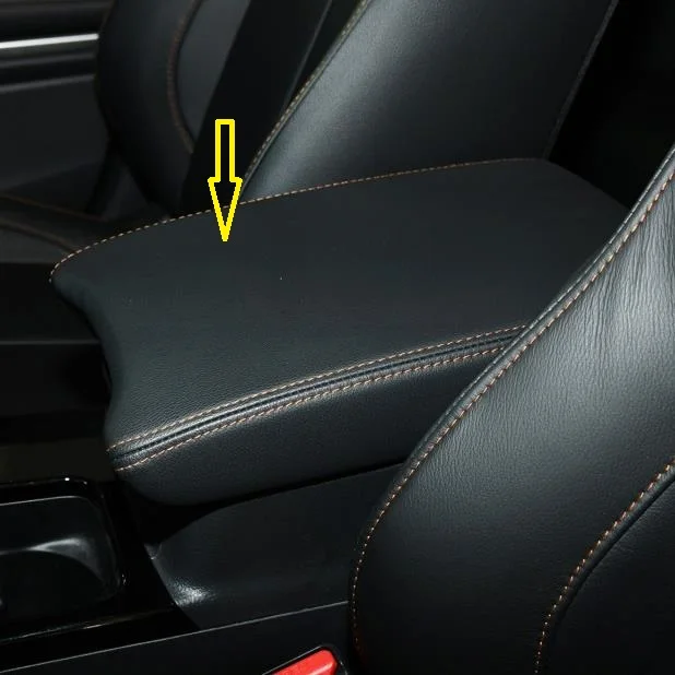 

For Mitsubishi Eclipse Cross 2018 2019 2020 2021 2022 Microfibre leather Center armrest box protection cover car interior