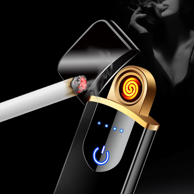 Перезаряжаемая электрическая ветрозащитная зажигалка ветрозащитный негорящий