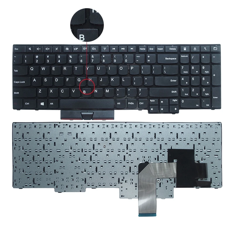 США новая клавиатура для lenovo для ThinkPad для Edge E530 E530C E535 E545 04Y0301 0C01700 V132020AS3 Клавиатура ноутбука без коромысла