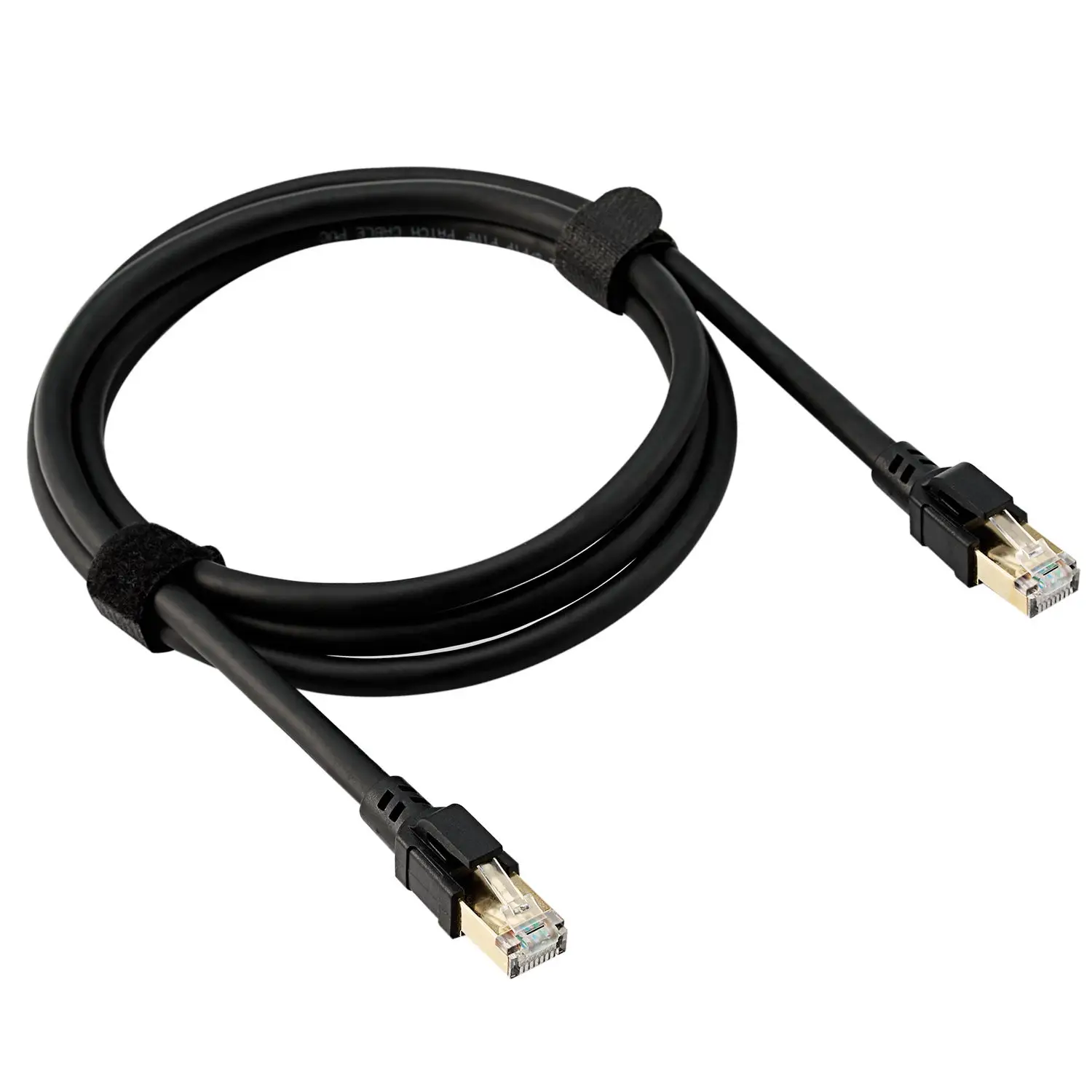 Jimier Cat8 RJ45 сети Ethernet Lan кабель со штыревыми соединителями на обоих концах для