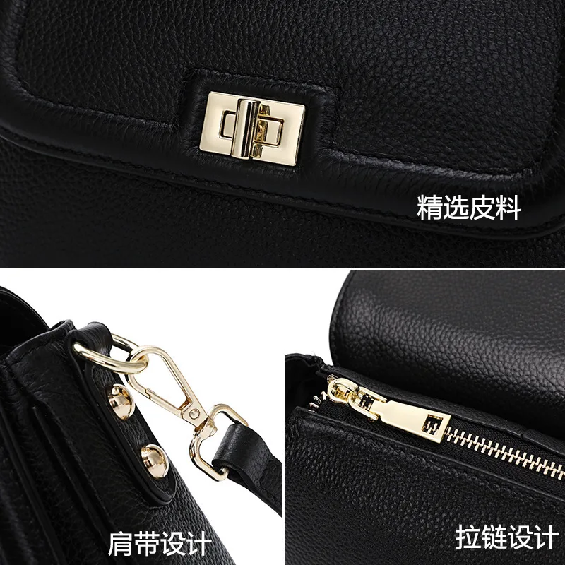 Женская сумка новинка 2019 летняя сумка-мессенджер из первого слоя воловьей кожи