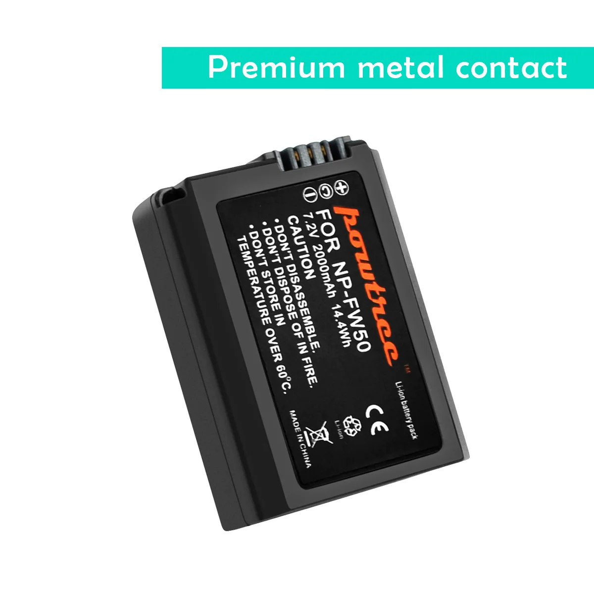 1 Battery 2000 мА/ч, Powtree NP-FW50 NP FW50 Батарея AKKU+ USB Зарядное устройство для sony NEX-7 NEX-5N NEX-5R NEX-F3 NEX-3D Alpha a5000 a6000 - Цвет: 1 Battery