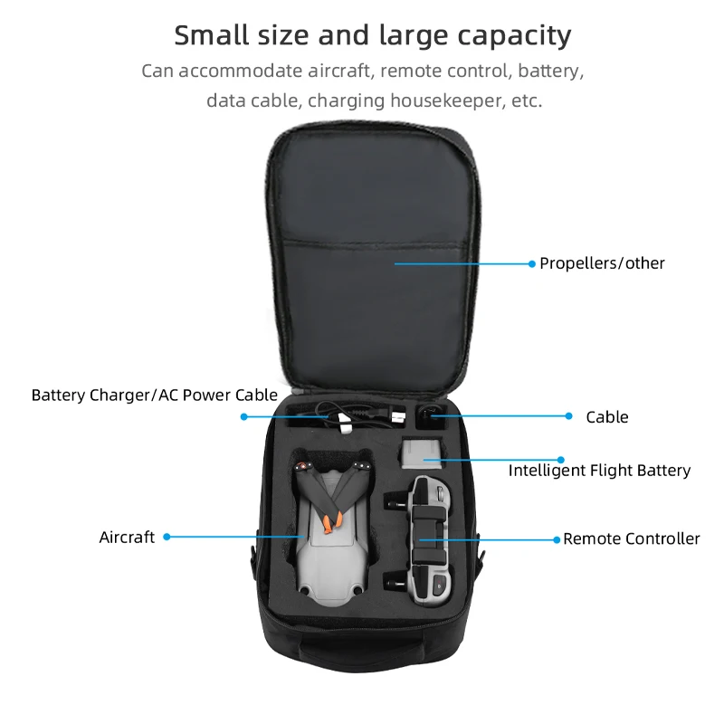 

Storage Bag Portable Messenger Bag Storage Bag Protection Box Shoulder Bag for DJI Mavic Air 2/Air 2S Accessories