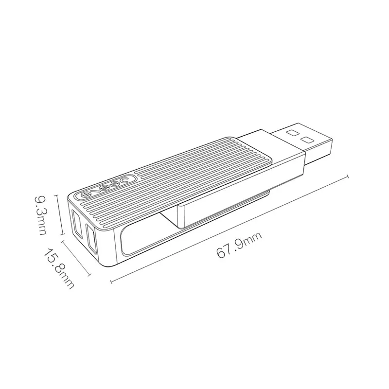 JESIS USB3.1 U диск портативный алюминиевый сплав 120 МБ/с./с скорость чтения 32G/64G/128G USB