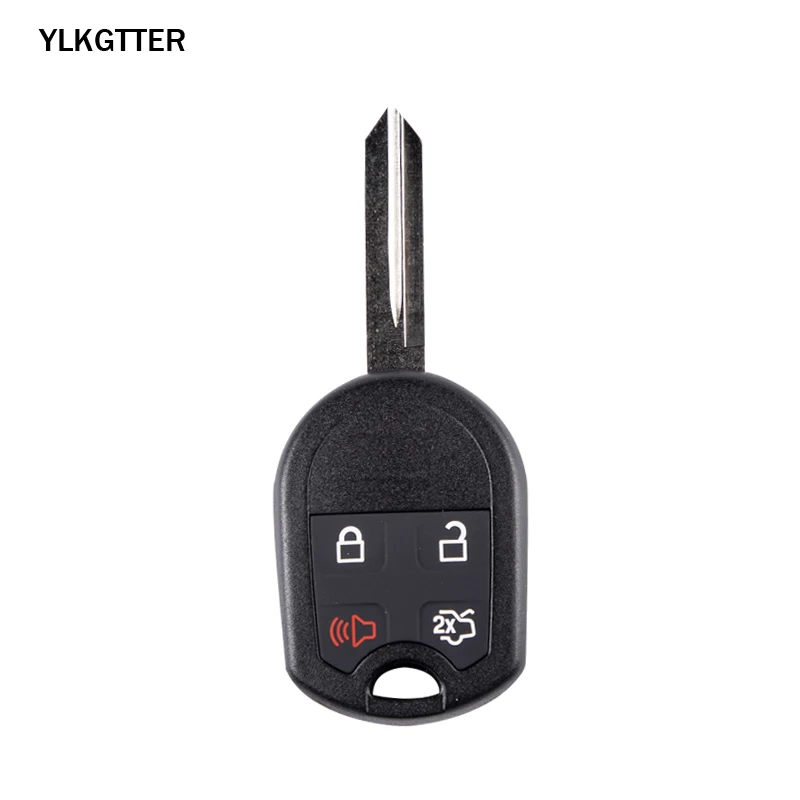 YLKGTTER 4 Button Remote Key for Ford Mustan Explorer Edge Escape Expedition Flex Fusion Taurus with 315MHz Chip 4D63 80bits | Автомобили