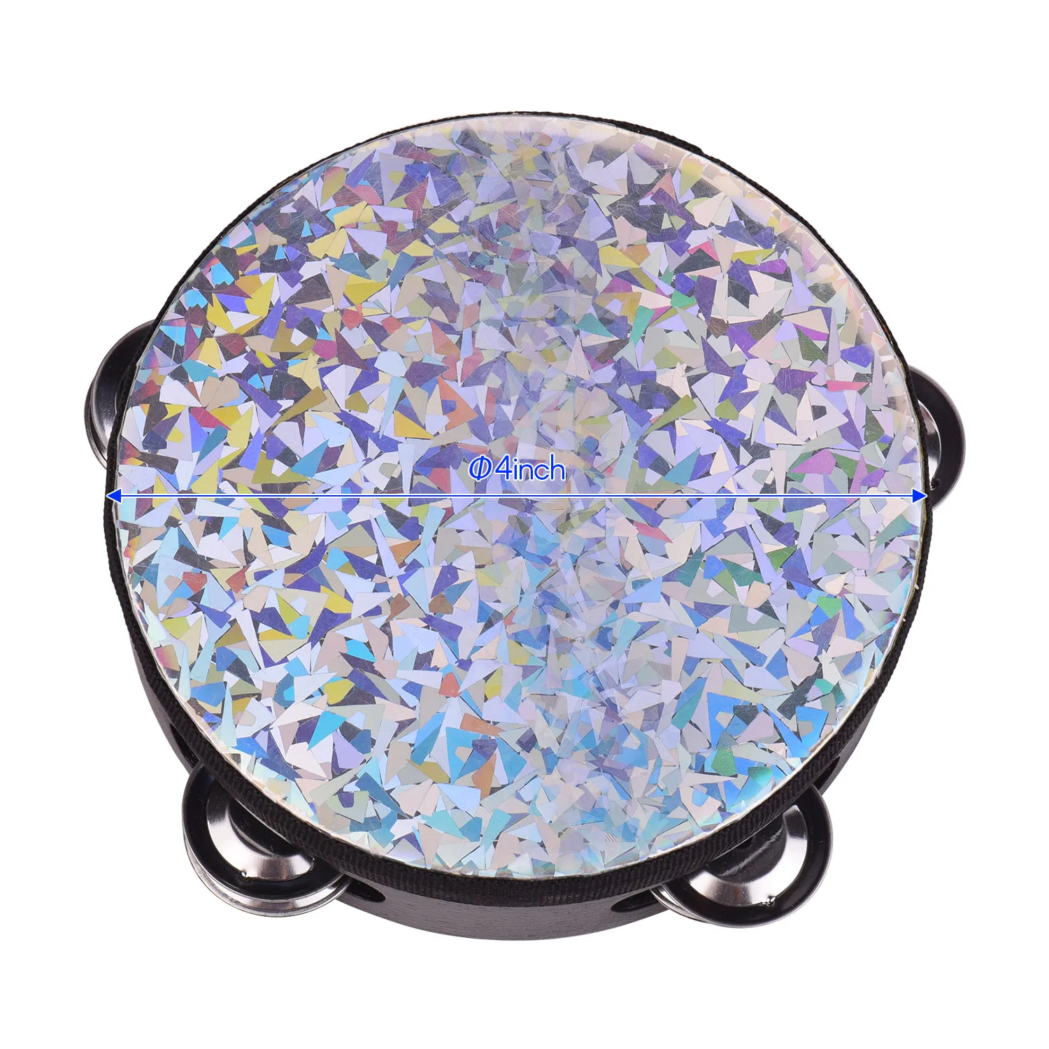 Деревянный тамбурный ручной барабан 6 дюймов сияющая головка барабана для