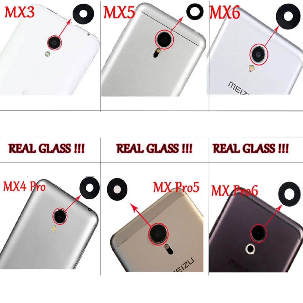 Новинка оригинальная крышка объектива задней камеры + клейкая лента для Meizu MX3 4 5 6