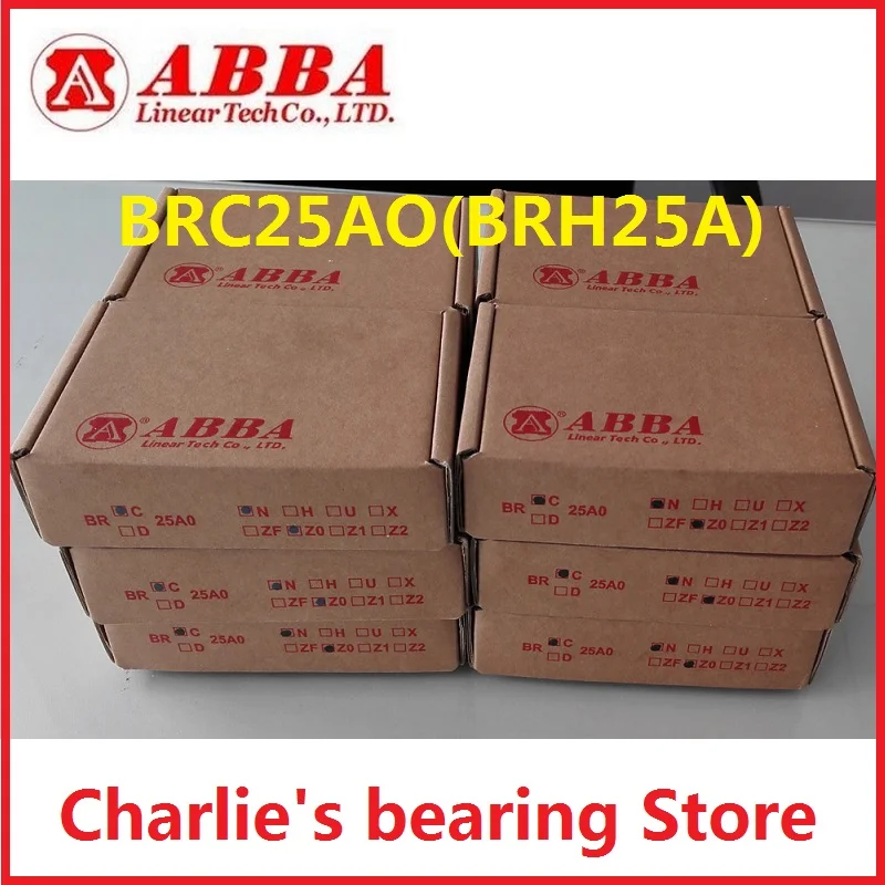 1 шт. 100% Новый оригинальный ABBA линейные направляющие BRC25AO(BRH25A) фланцевый подшипник
