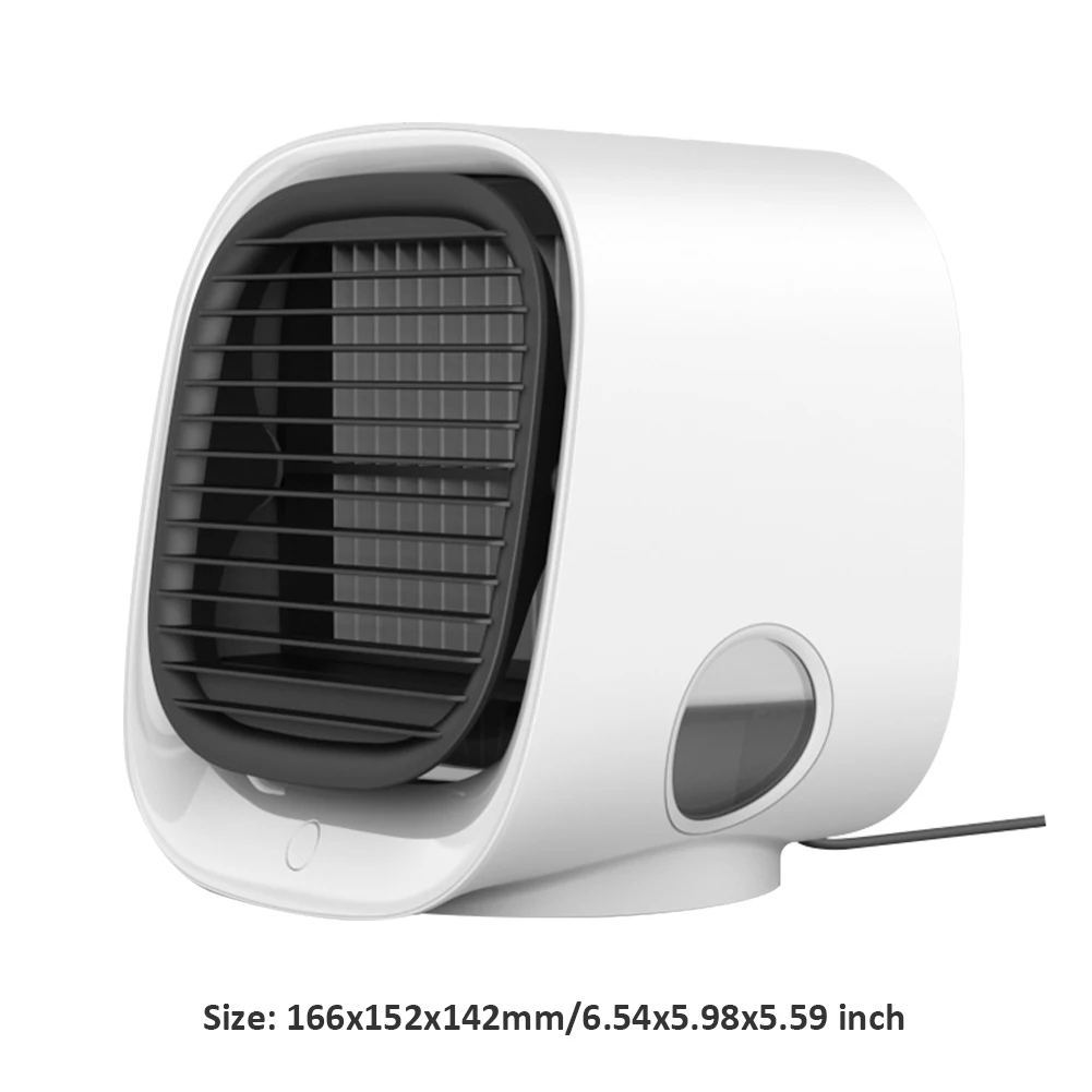 

Mini Air Cooler Personal Adjustable Humidifier Air Conditioner USB Portable Evaporative Coolers Purifier For Home Outdoor Camp