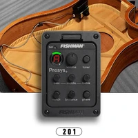 fishman 201 presys eq 4 band equalizer with endpin jack tuner undersaddle piezo for diy acoustic guitar parts