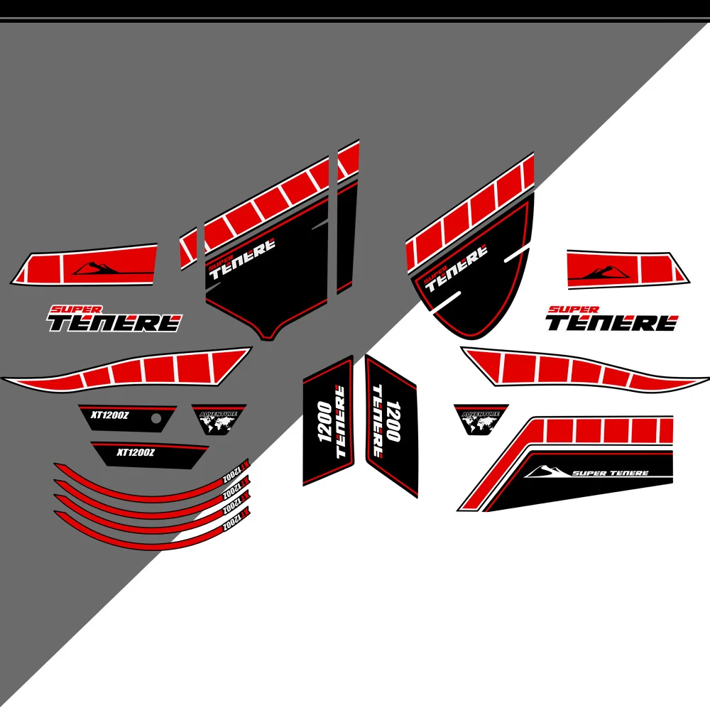 Наклейки на багажник для YAMAHA SUPER TENERE XT1200Z XT 1200 Z 2014 2015 2016 2017 2018 2019 2020