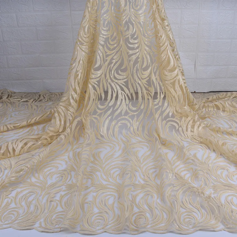 Новое поступление швейцарская вуаль кружевная ткань африканский тюль с