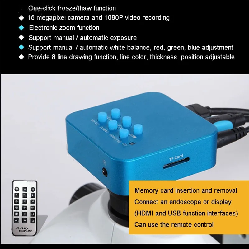 Стоматологический обучающий дополнительный хирургический микроскоп