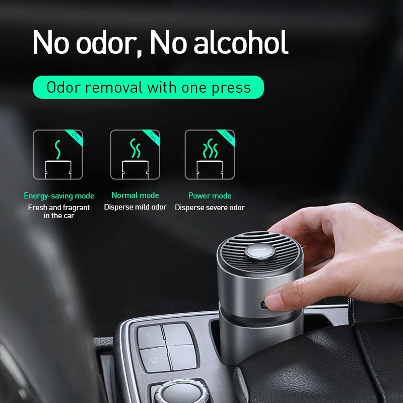 Baseus металлический освежитель воздуха для ароматерапии авто ароматов