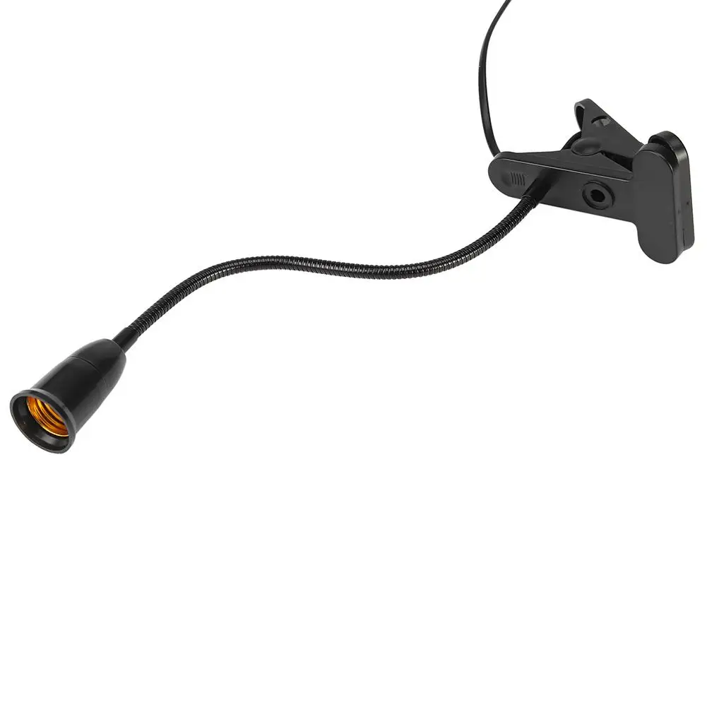 

1.7m E27 Clamp Lamp Base EU Plug Hanging LED Socket Holder with Switch Wire