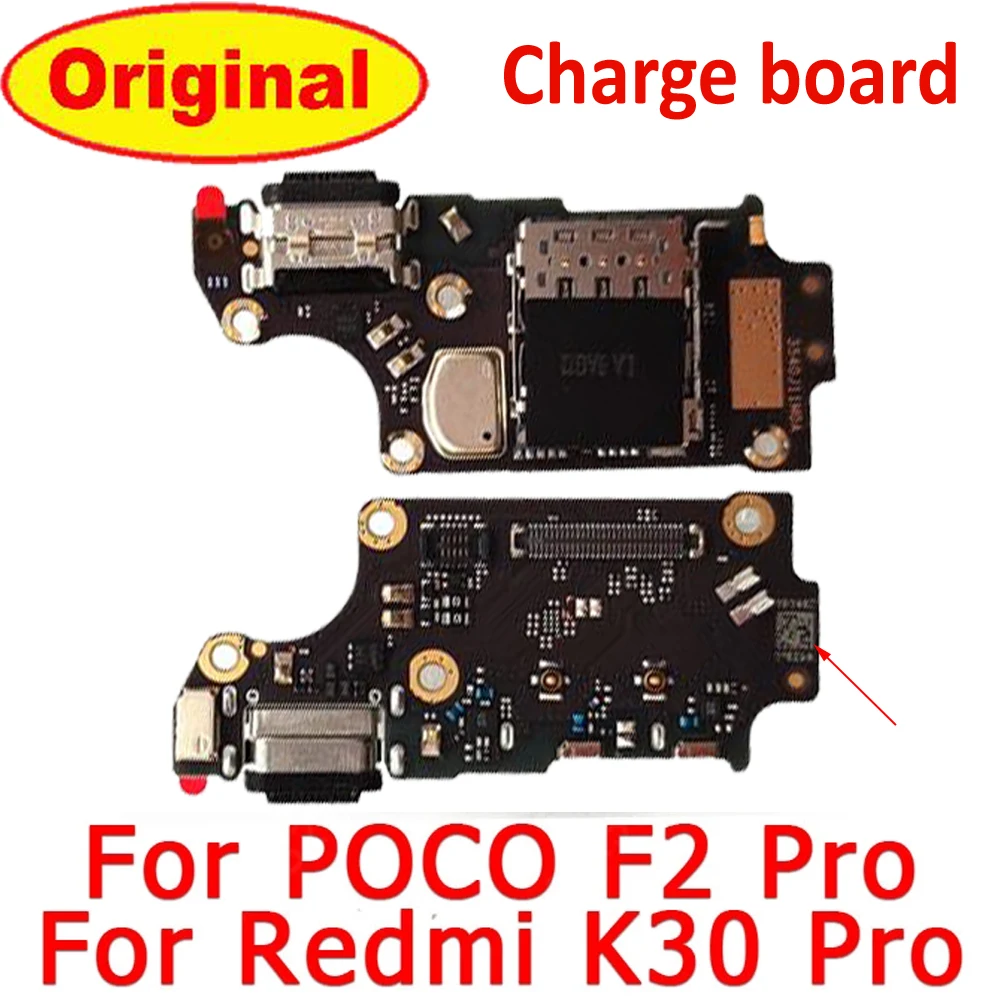 

Плата для зарядки с USB-портом для Xiaomi Mi A2 MiA2 / Mi 6X Mi6X, док-разъем с микрофоном, гибкий кабель, оригинал