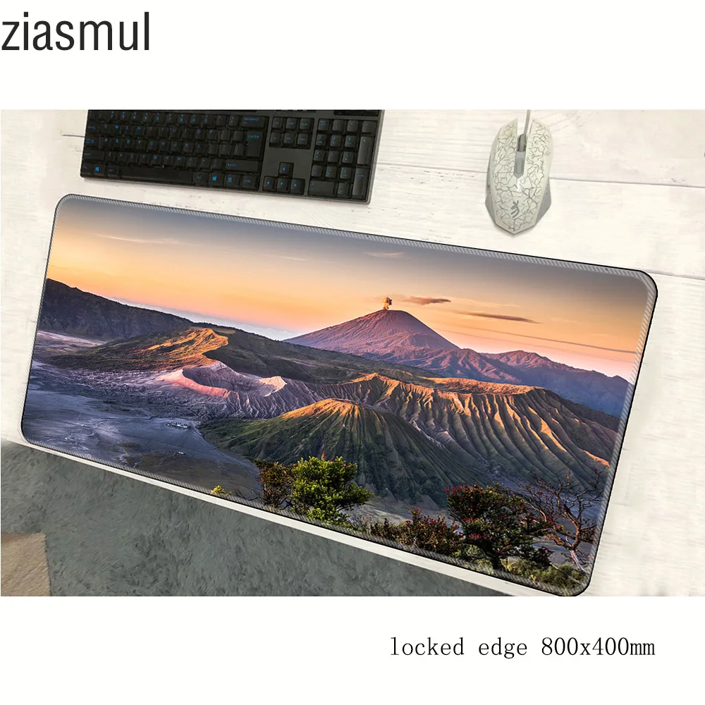 Коврик для мыши Volcanoes 800x400x3 мм игровой коврик великолепный геймерский