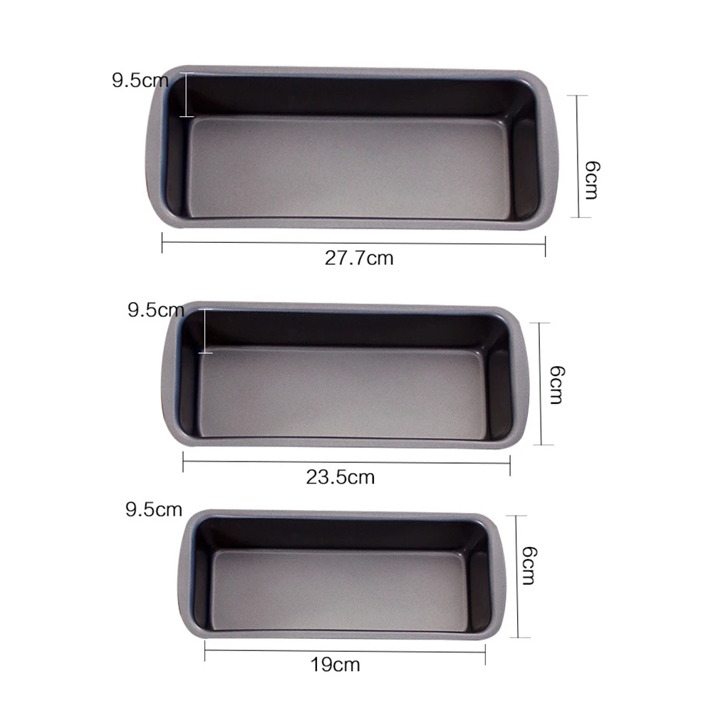 Глубокая прямоугольный для хлеба форма выпечки из углеродистой стали Форма