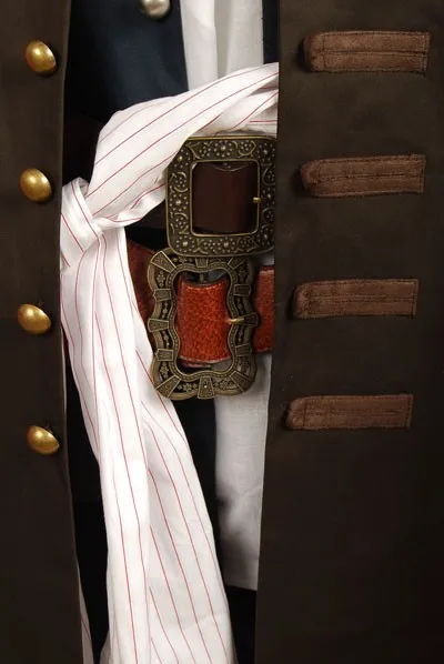 Костюм для косплея Джек Воробей Пираты Карибского моря жилет пояс рубашка штаны