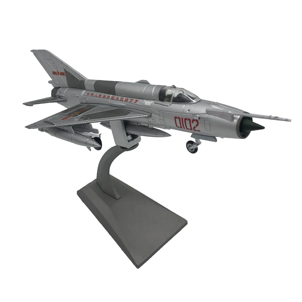 

1:72 Soviet MiG-21 Fighter Model Diecast For Gift Kids Adults Collection