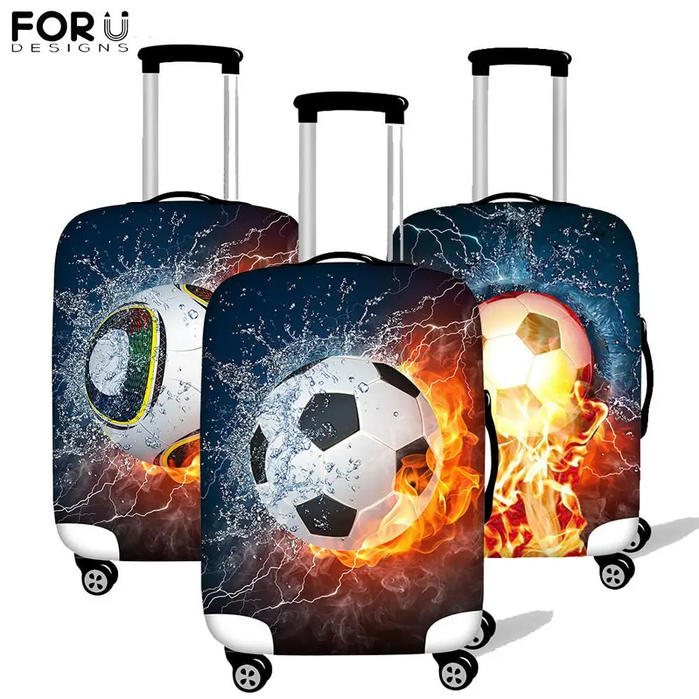 Брендовый дизайнерский чехол для багажа FORUDESIGNS Толстый эластичный защитный с