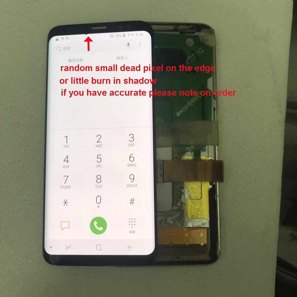 ЖК экран для Samsung Galaxy S8 дисплей G950 G950F Plus G955 G955F сборка Super Amoled Замена с