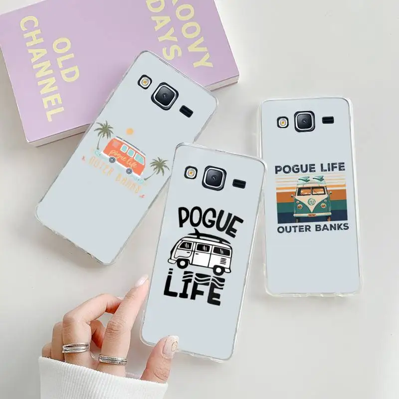 

Outer Banks - Livin' The Pogue Life Phone Case Transparent For Samsung Galaxy S Note 8 9 11 20 10 Pro E LITE P Plus A81