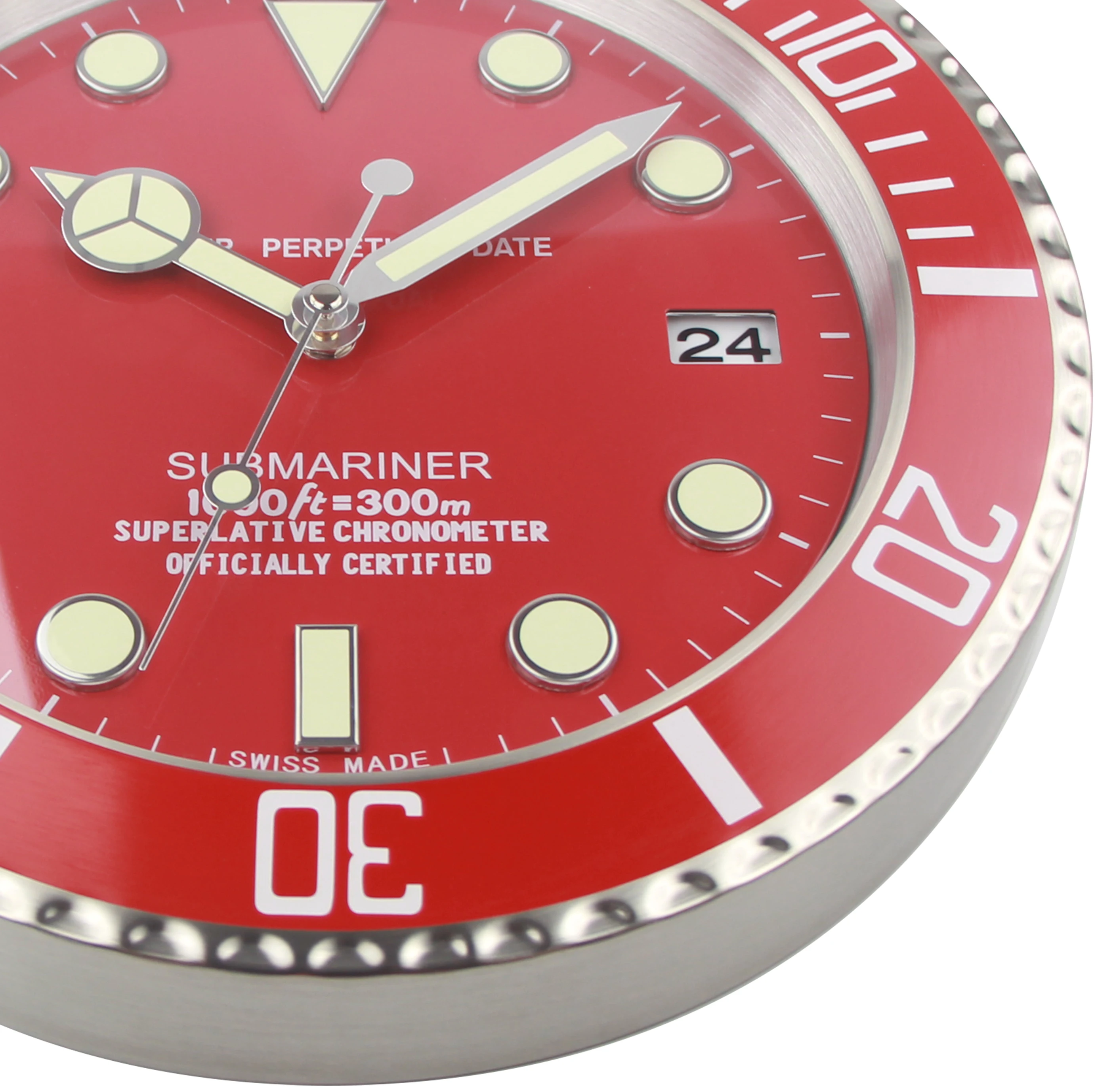 

Luxury Luminous Wall Clock with Date Luxury Metal Wall Clock Watches Home Decor Large Modern Vintage Watch Wall Clocks