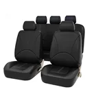 Кожаные чехлы для автомобильных сидений, накидки на сиденья для TOYOTA Camry Highlander Harrier Sequoia Corolla Land Cruiser Mark X Premio, 49 шт.