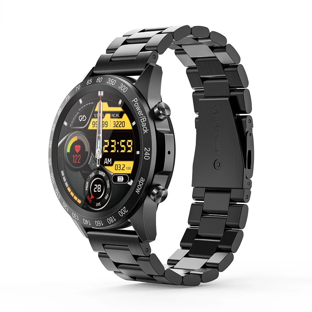 

Умные часы [300 мАч] lightning wolf bw-hl4, мужские умные часы, совместимые с Bluetooth, умные часы, спортивные часы с фитнес-трекером