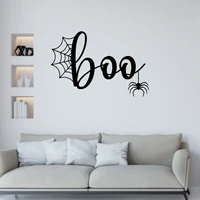 halloween boo decorations paste decor home window paste stickers glass stickers self adhesive shower door home bathroom office