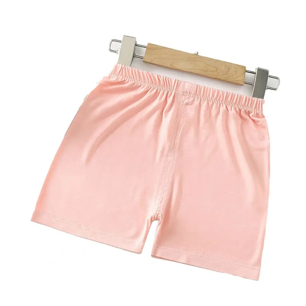 Pantalones cortos para beb&eacute;, transpirables, amigables con la piel, Unisex, para verano-1