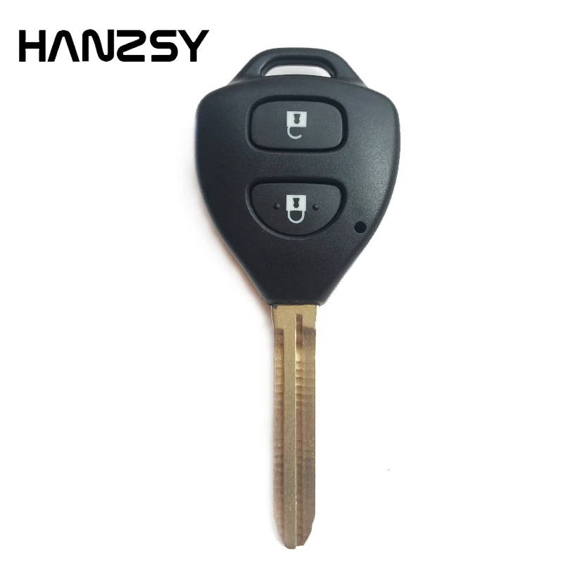 Чехол для автомобильного ключа с 2 кнопками TOYOTA Rav4 Corolla Hilux Yaris Avalon Echo Prado|Ключ от