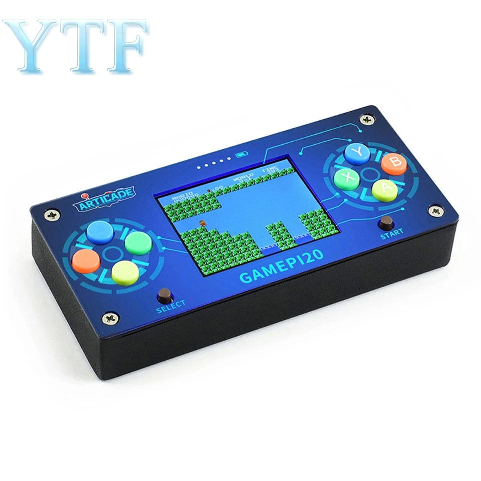 Raspberry Pi Zero WH портативная игровая консоль 2 дюймов Экран бортовой