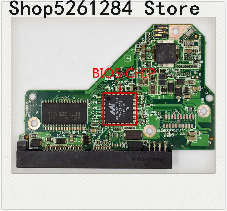 

HDD PCB circuit board 2060-701444-004 REV A for WD 3.5 SATA hard drive repair data recovery / 2061-701444-600 , -700 , -J00